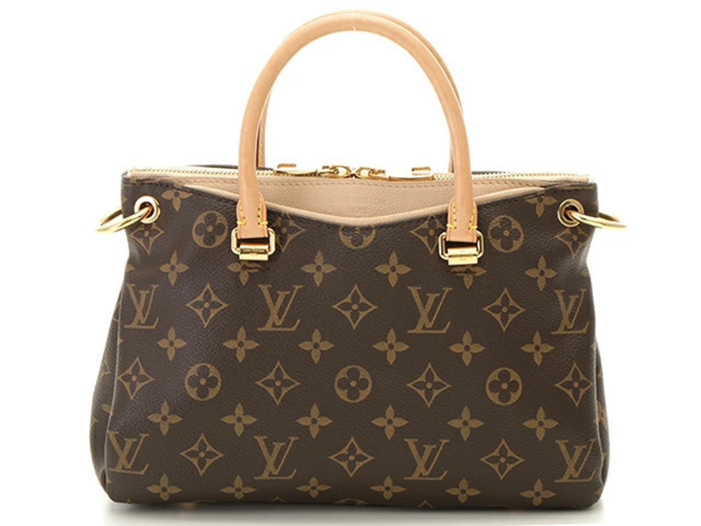 LOUIS VUITTON Monogram Pallas Dune Brown